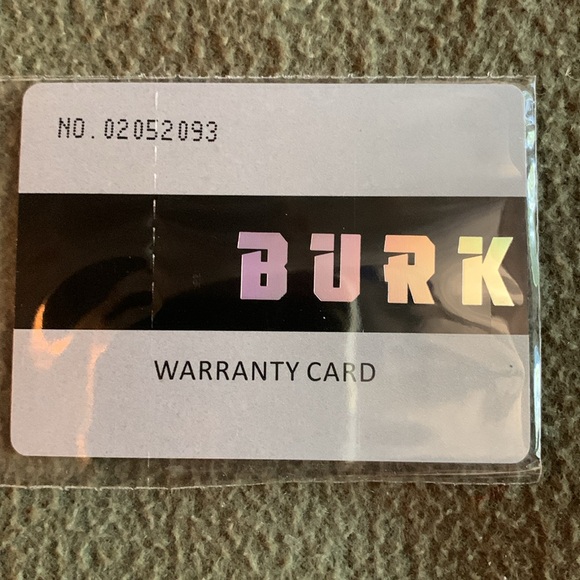 NIB Men’s Burk black and blue sports watch. Water resistant. Has Warranty card - Picture 7 of 10